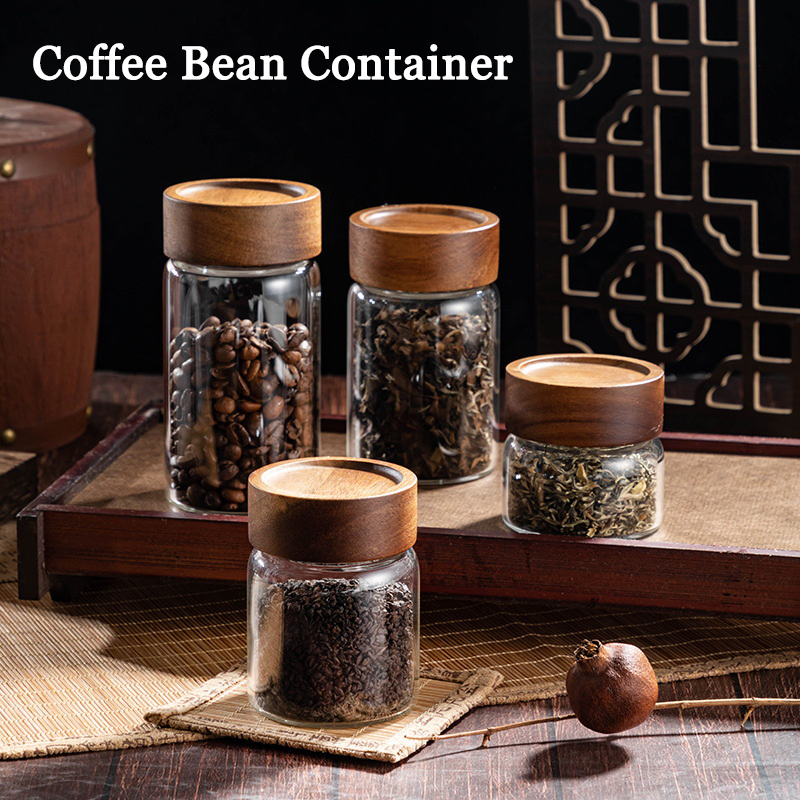 Coffee Tea Set - 커피 원두 보관 용기 튜브 디스플레이