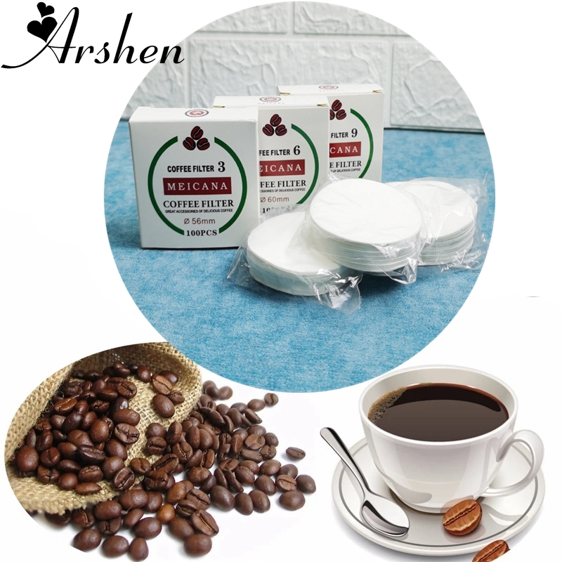 Coffee Tea Replacement - 100 개/갑 3 크기 56/60/68mm 커피