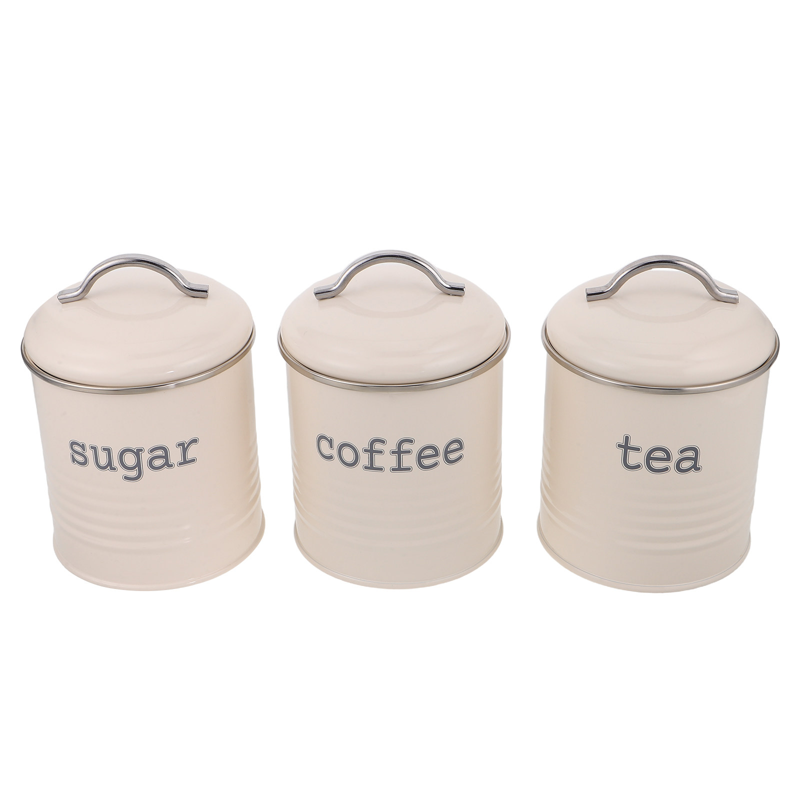 Coffee Tea Set - 3개 세트 밀폐형 커피 원두 보관
