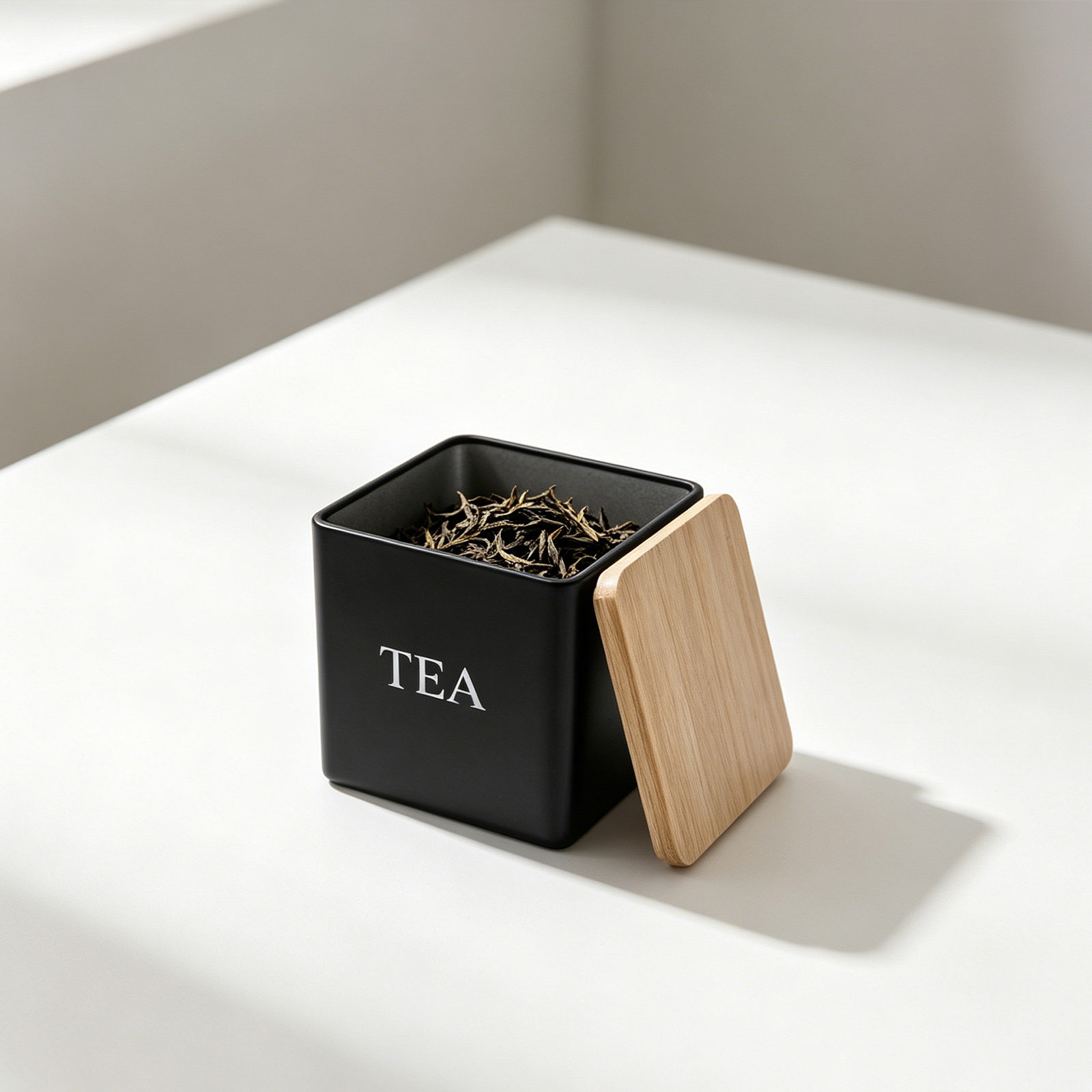 Coffee Tea Set - 3개 세트 금속 차/커피/설탕 보관 용기,