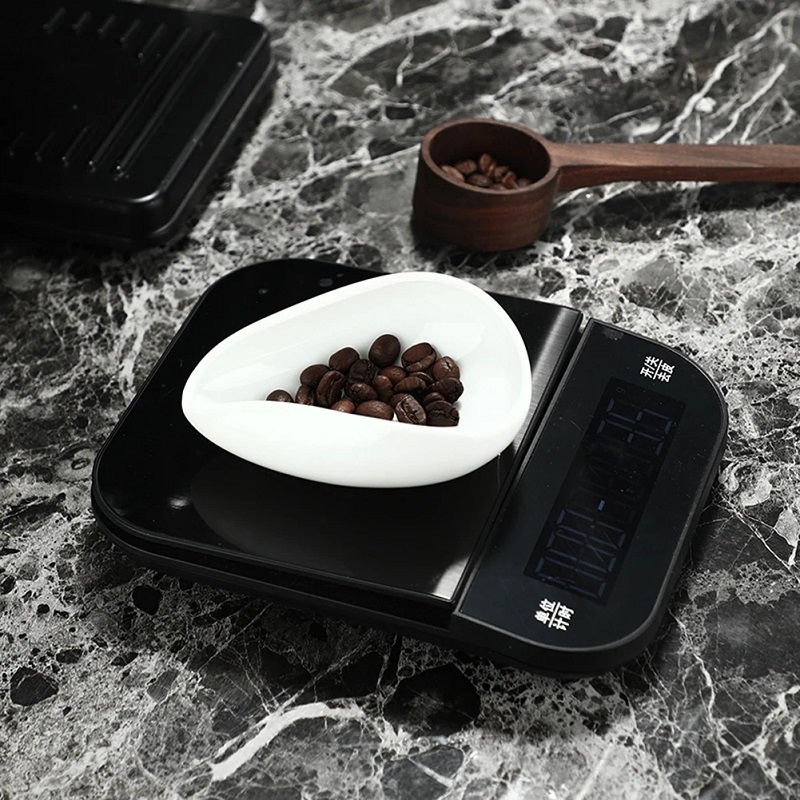 커피 원두 도징 트레이 순백색 도자기 티스푼 차 분리기 - Coffee Tea Set 리뷰 및 가격