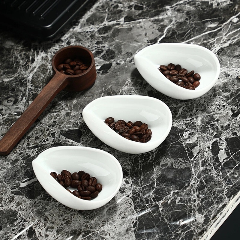 커피 원두 도징 트레이 순백색 도자기 티스푼 차 분리기 - Coffee Tea Set 리뷰 및 가격