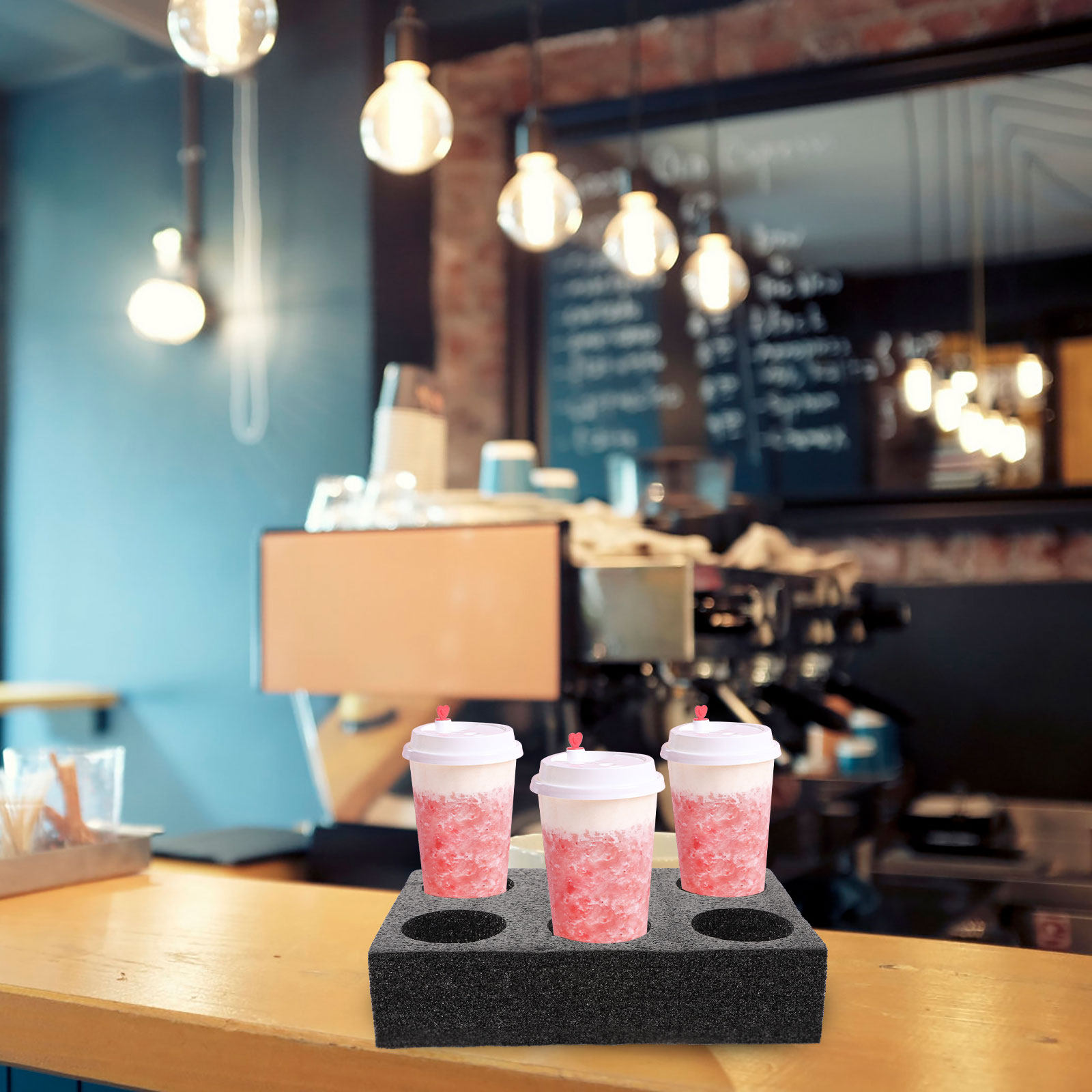 2Pcs 친환경 생분해성 음료 캐리어 트레이 커피 우유 - Coffee Tea Drink 리뷰 및 가격