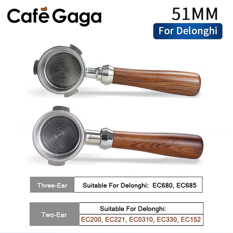 51mm 커피 바텀리스 포터필터 네이키드 (델롱기 데디 - Delonghi Espresso Dedica 685 리뷰 및 가격
