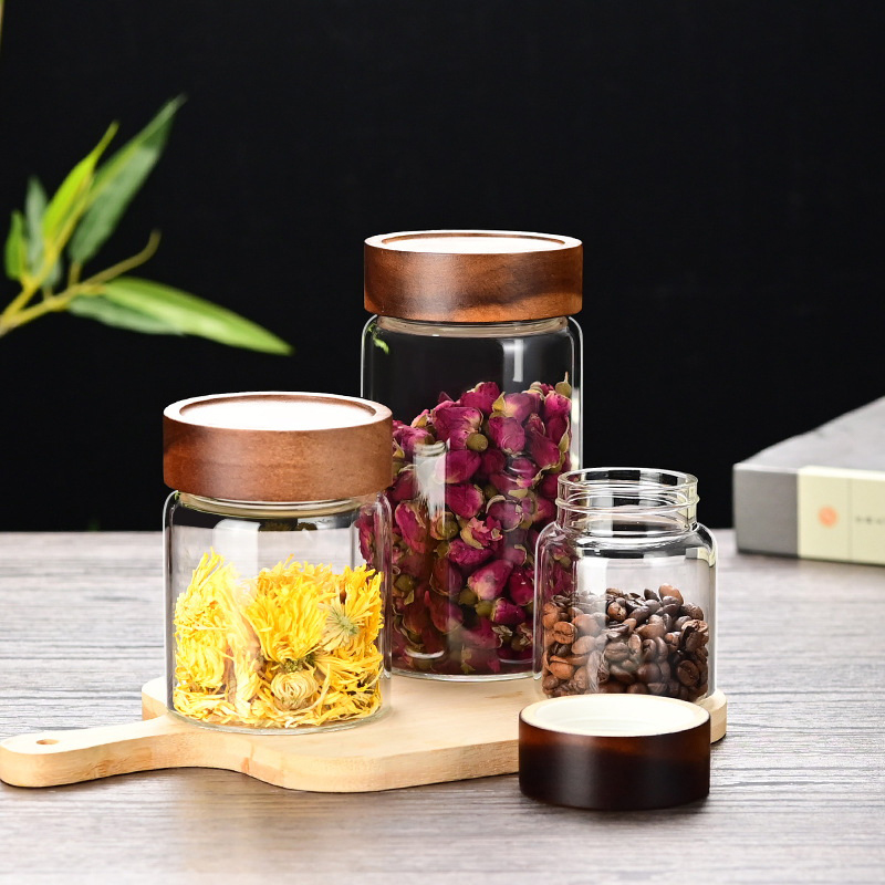 커피 원두 보관 용기 튜브 디스플레이 랙 차 병 유리  - Coffee Tea Set 리뷰 및 가격