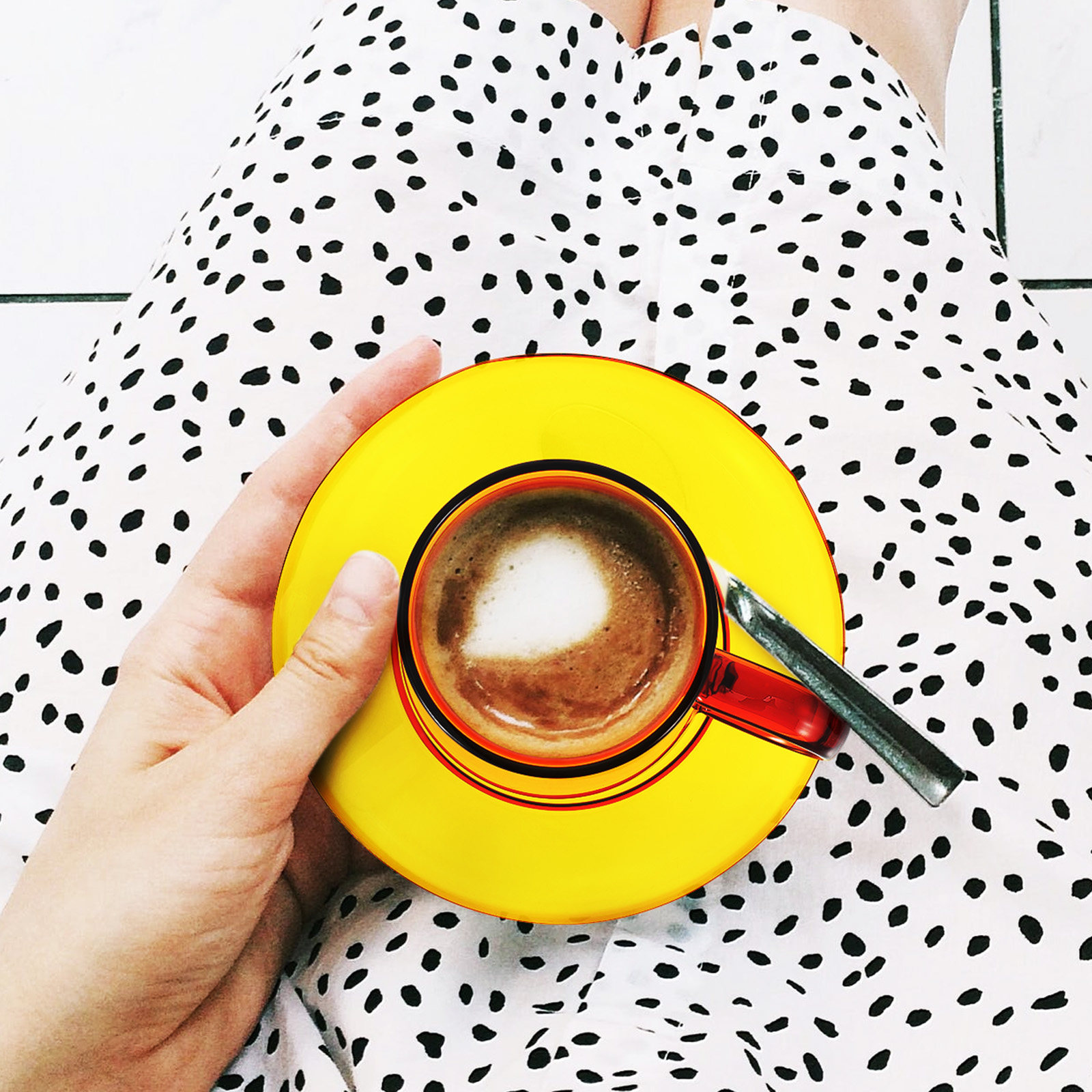 우아한 빈티지 유리 티컵 세트(컵 받침 포함) - 심플 - Coffee Tea Set 리뷰 및 가격
