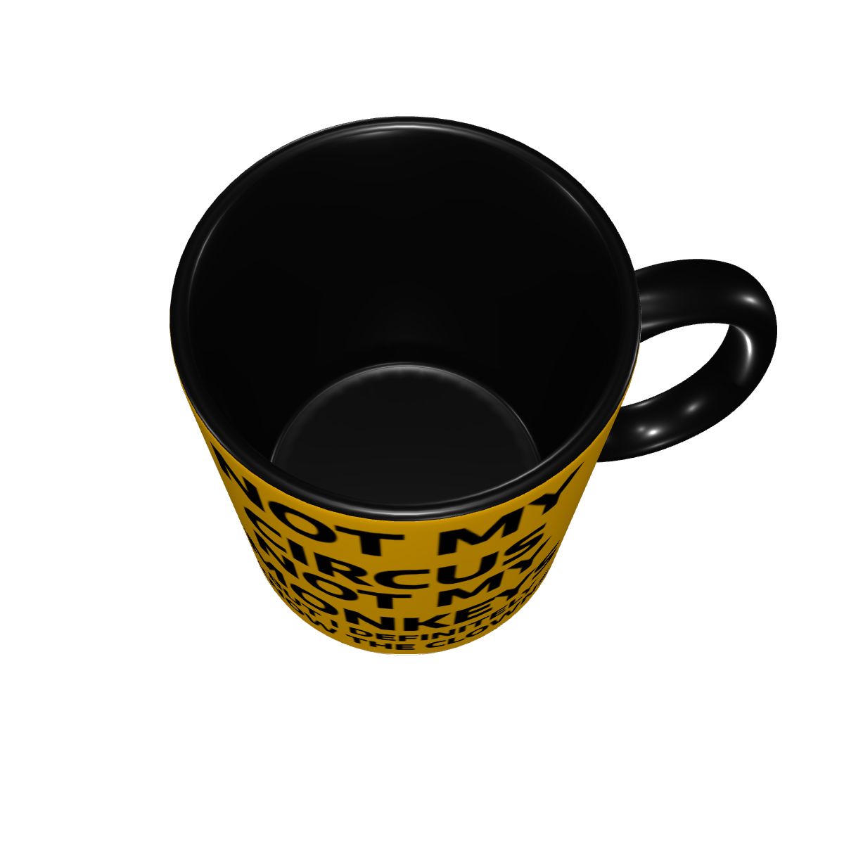 내 서커스가 아니다 내 원숭이가 아니다 커피 머그컵 D - Coffee Tea Drink 리뷰 및 가격