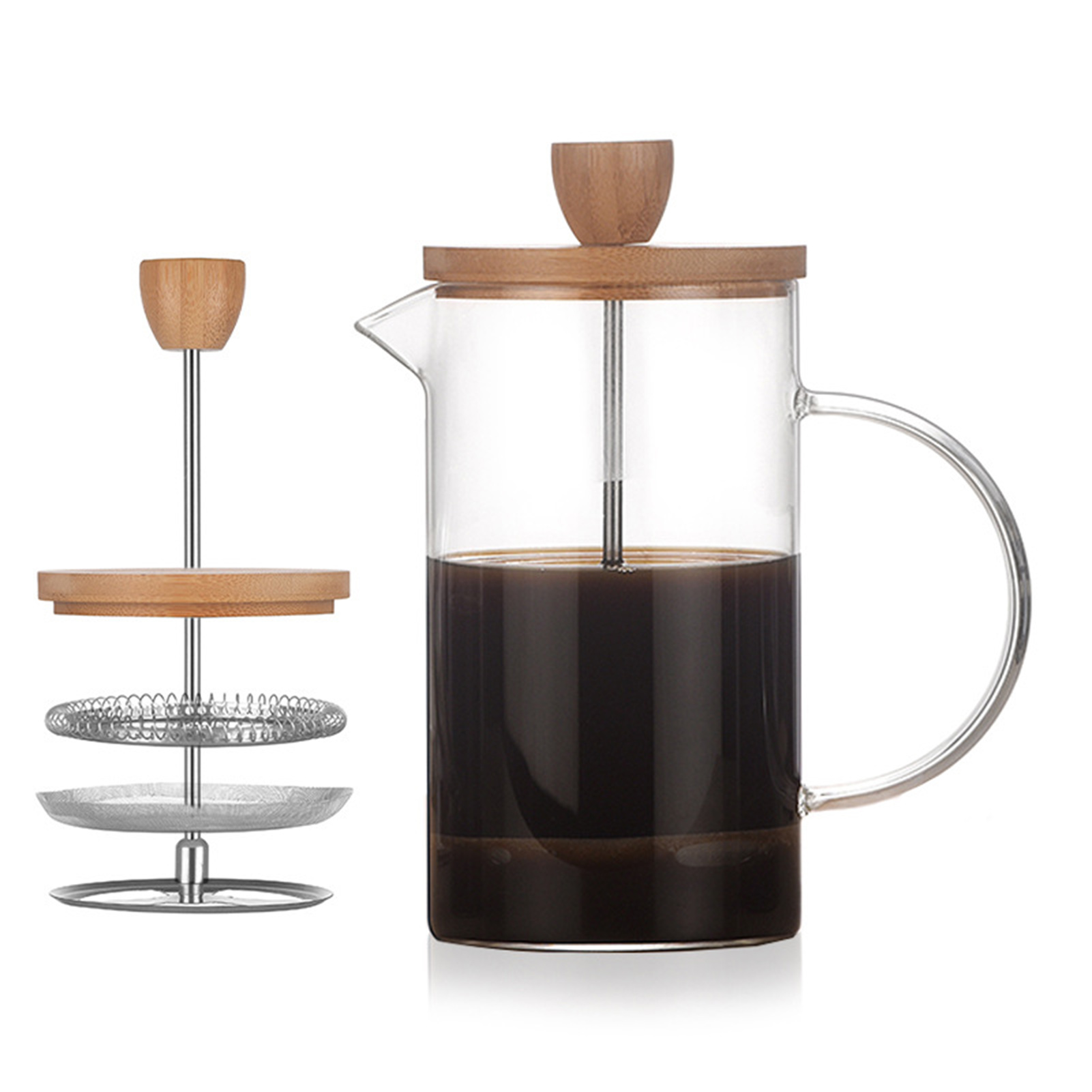 다용도 홈 프렌치 필터 프레스 포트 다기능 커피 및 차 - Coffee Tea Home 리뷰 및 가격