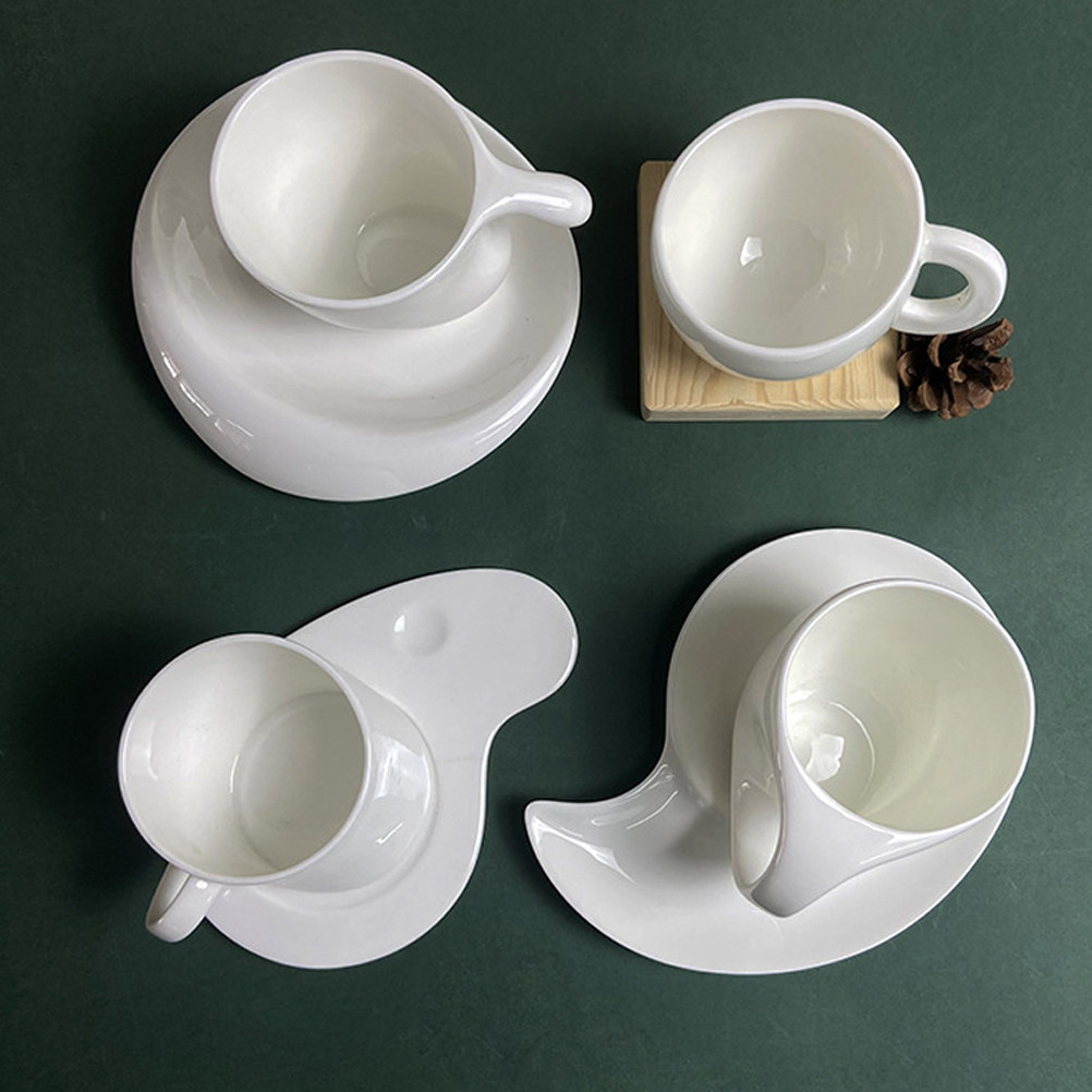 1세트 세라믹 커피잔 받침 세트, 우아한 디자인, 커피 - Coffee Tea Home 리뷰 및 가격