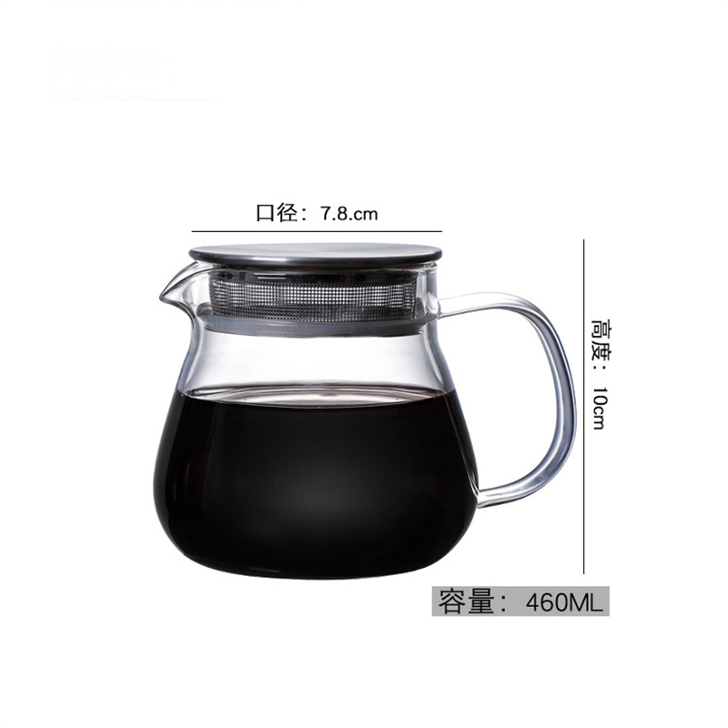 일본 스토브 탑 안전한 투명 유리 티팟, 필터 뚜껑 교 - Coffee Tea Replacement 리뷰 및 가격